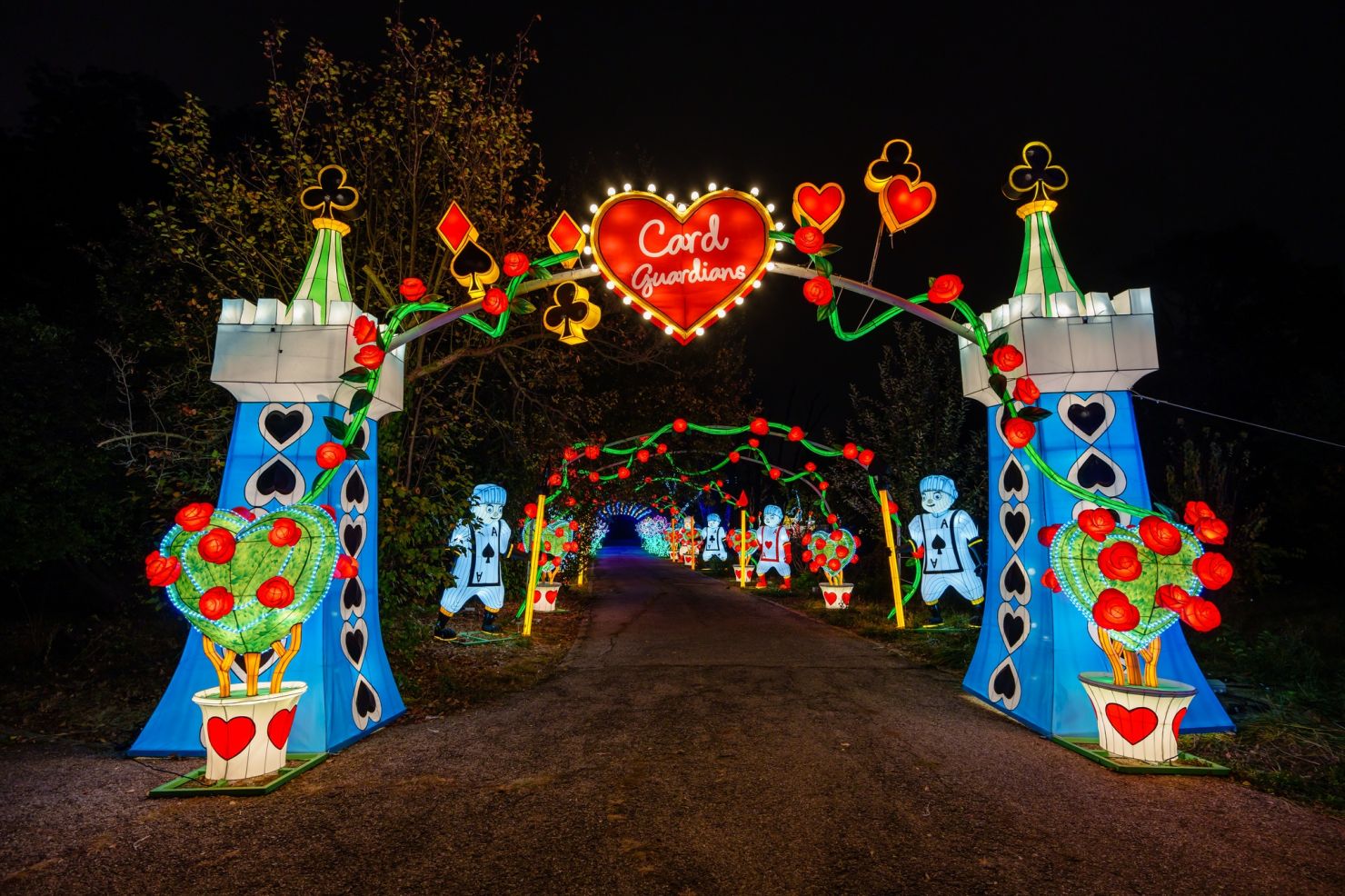 The longest light tunnel in Europe turned UB's Botanical Garden of