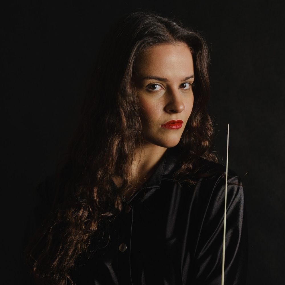 Maria Bazou, conductor and NKUA PhD candidate.