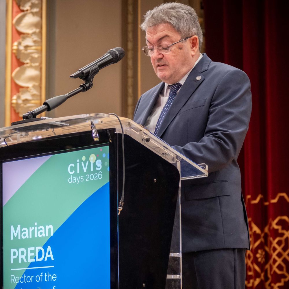 Professor Marian Preda, Rector of the University of Bucharest
