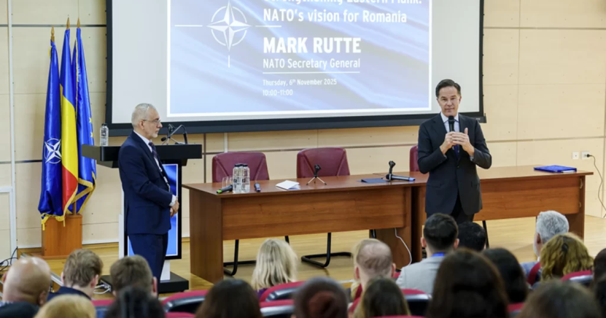 NATO Secretary General Mark Rutte pays a visit to the University of ...